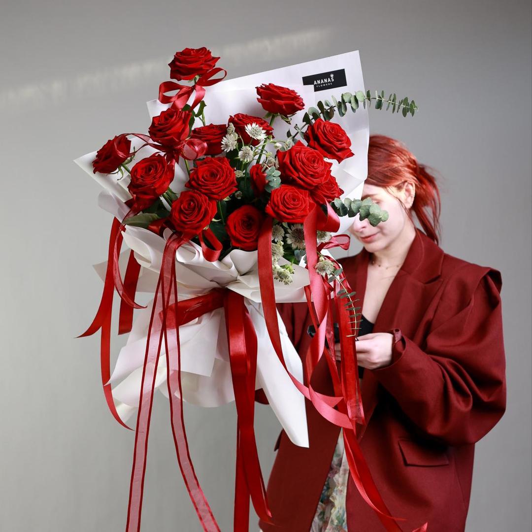 Букет Красная нить