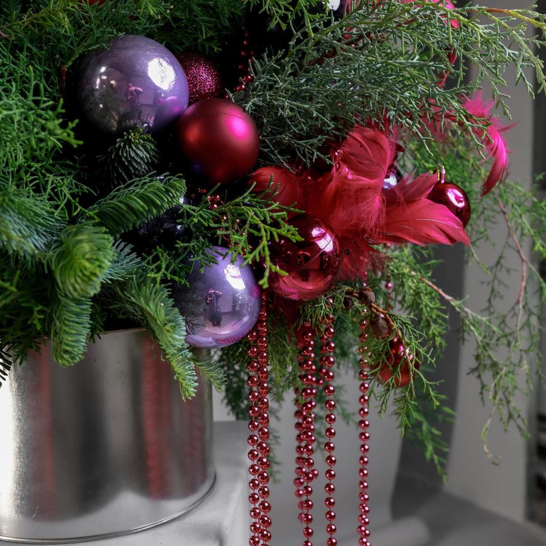 Авторская новогодняя композиция в банке