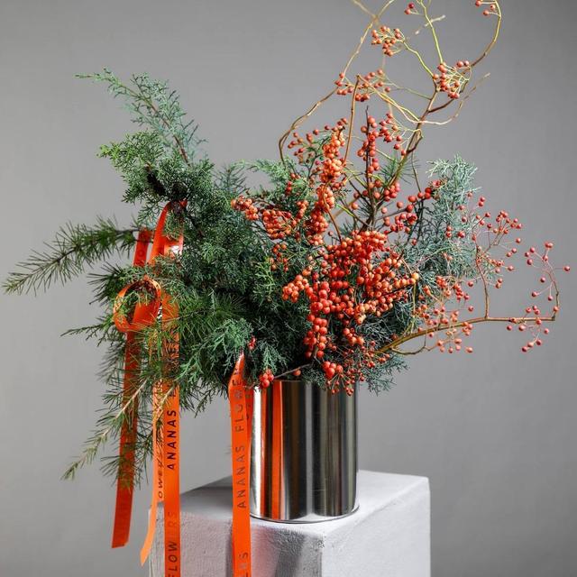 Композиция в банке Мандарин Композиция в банке Мандарин