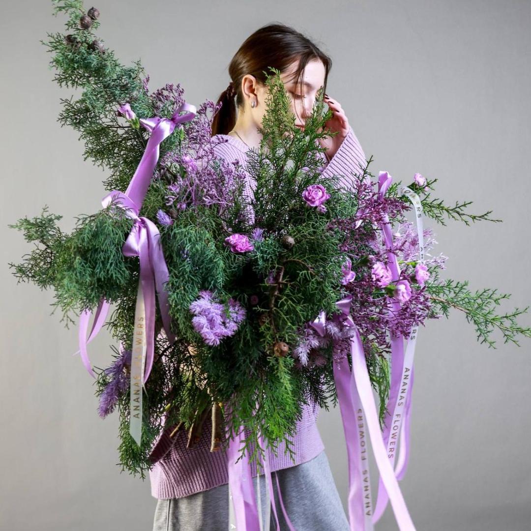 Букет Зимний лес