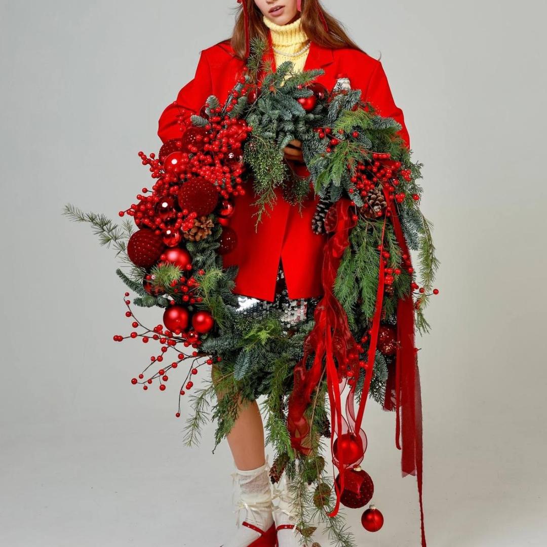 Рождественский венок RED MAX