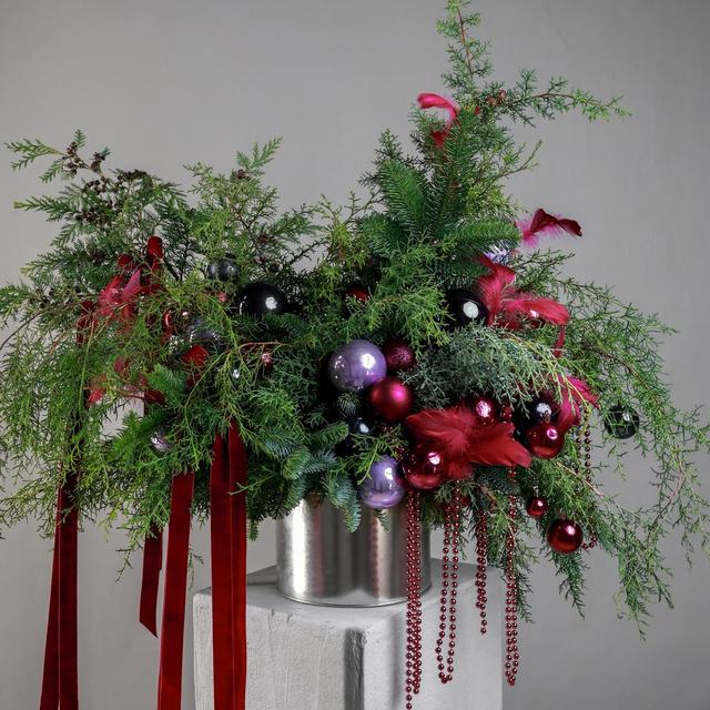 Авторская новогодняя композиция в банке Авторская новогодняя композиция в банке