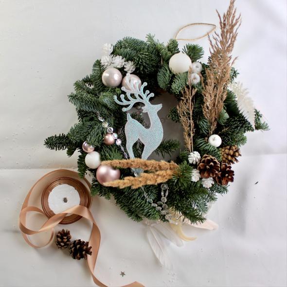 Новогодний венок №1