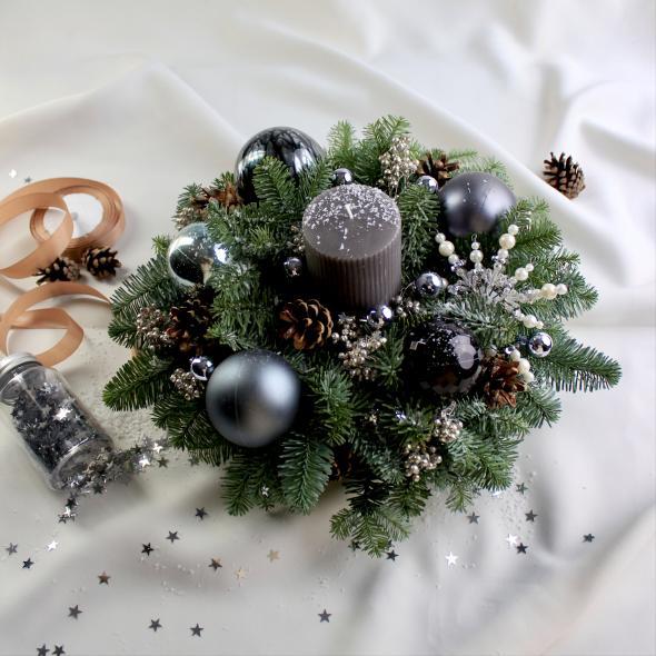 Композиция со свечами Композиция со свечами