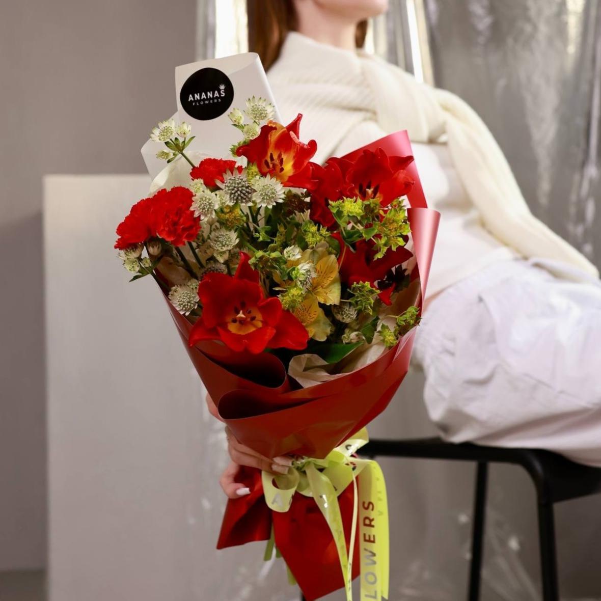 Букет Матрица любви (в двух размерах)