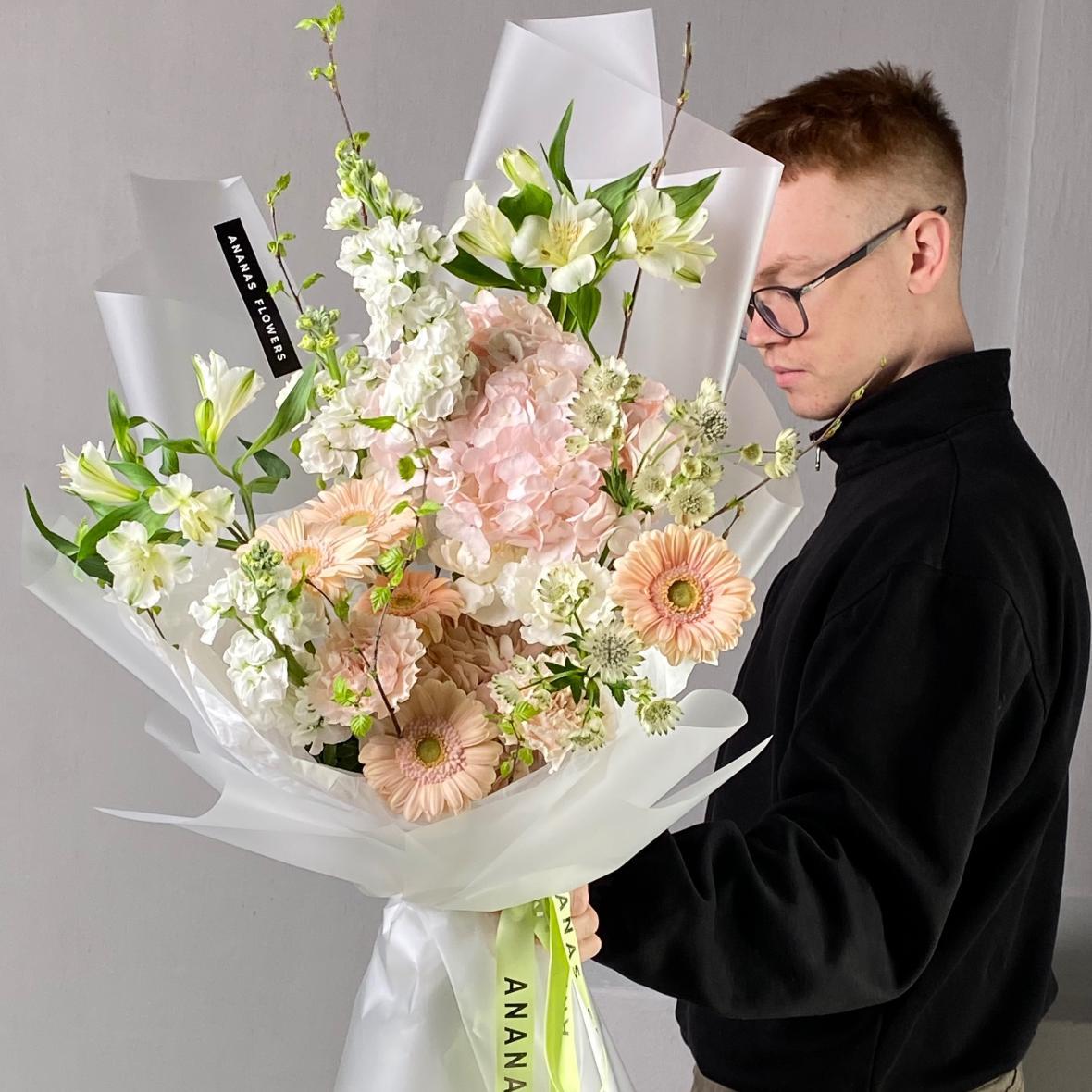 Букет Утренняя свежесть (в 2-х размерах)