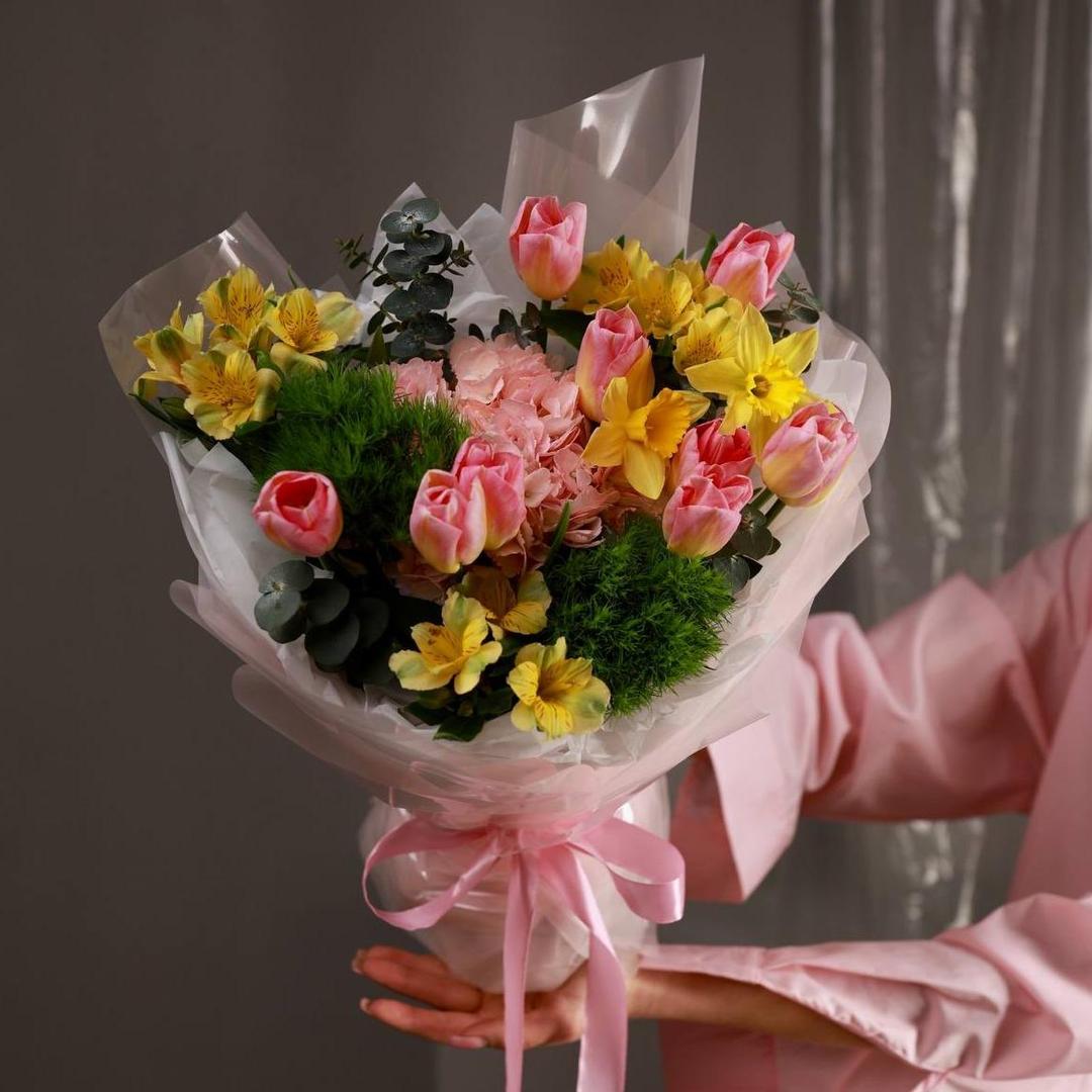 Букет Вестники весны