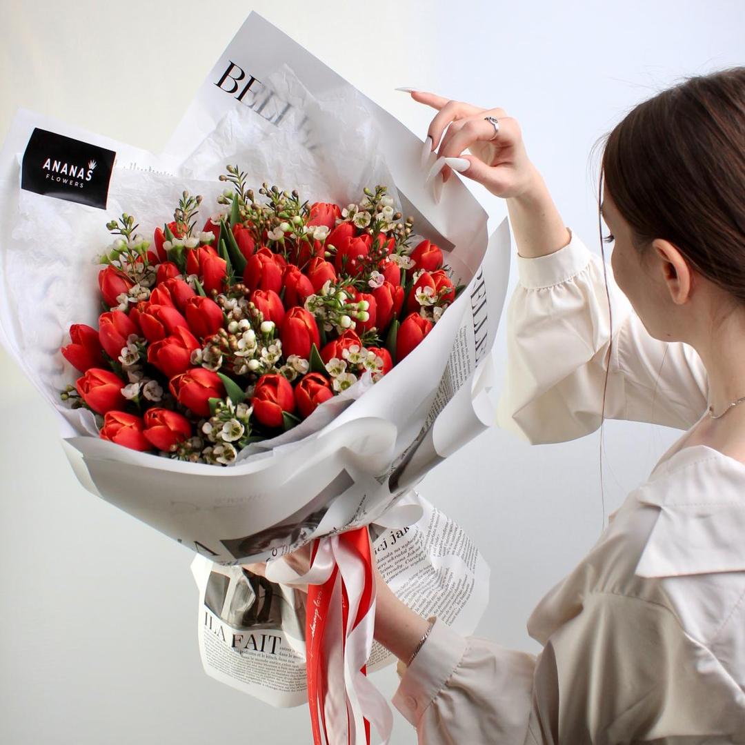 Букет Тюльпановый вальс