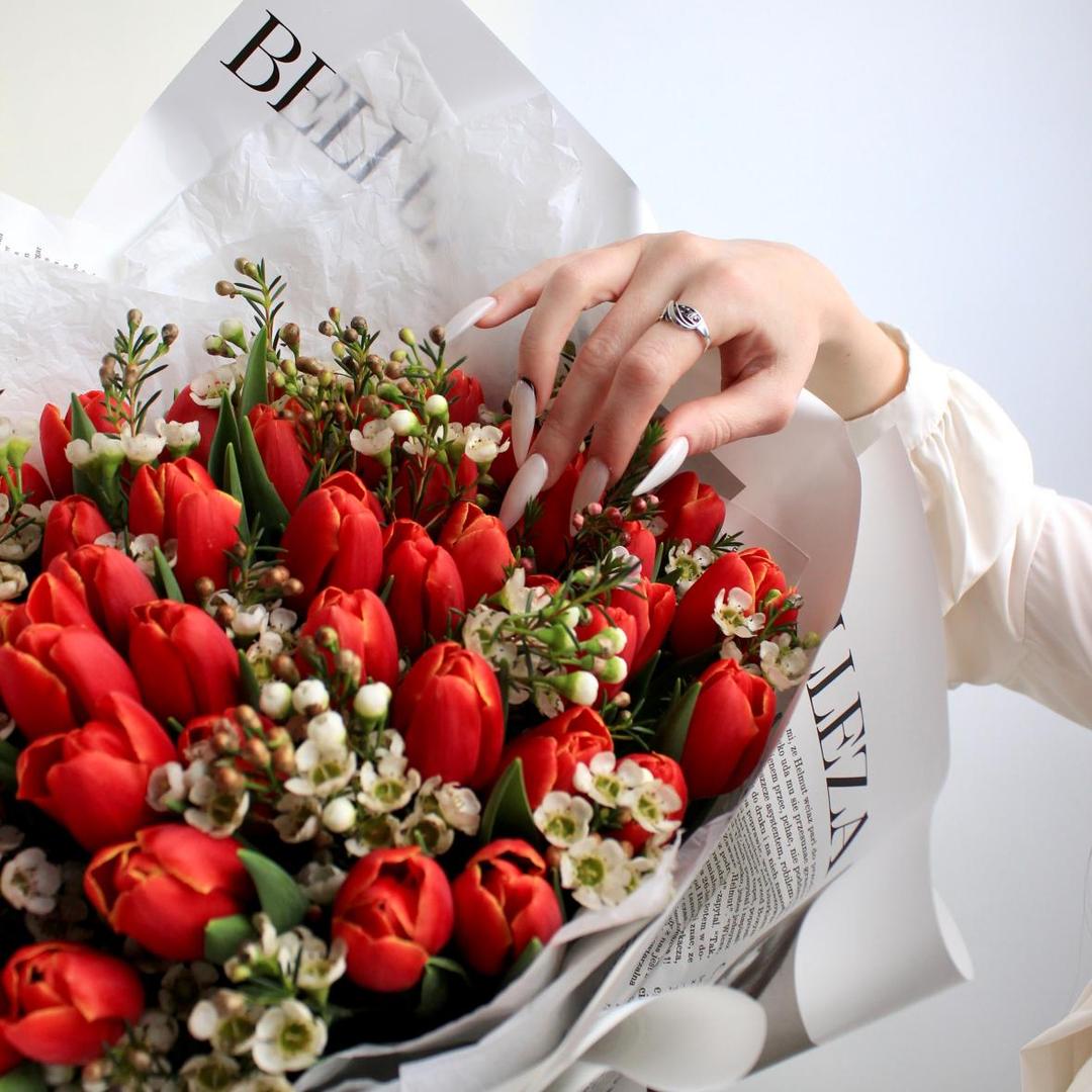 Букет Тюльпановый вальс