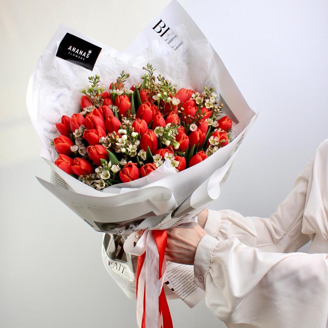 Букет Тюльпановый вальс