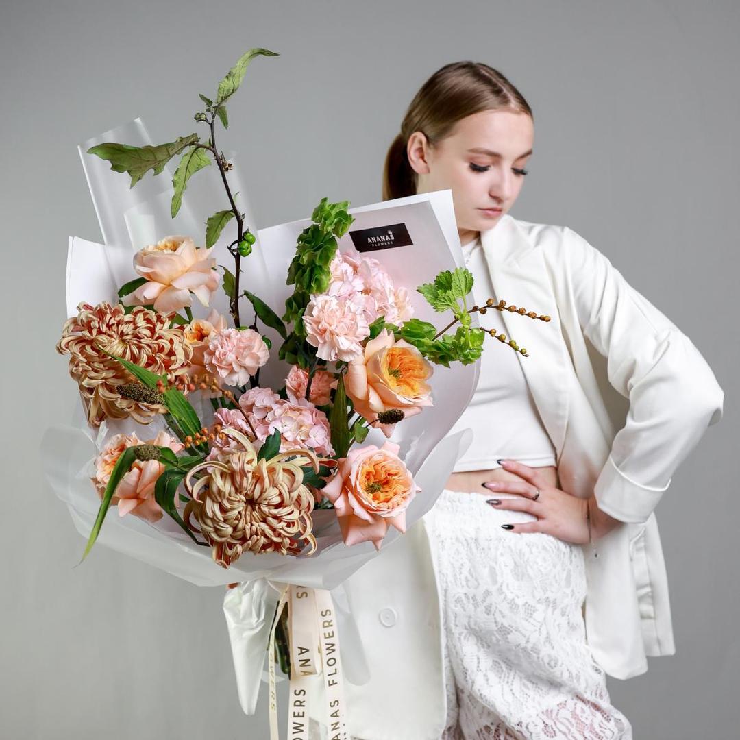 Букет Медовый рассвет