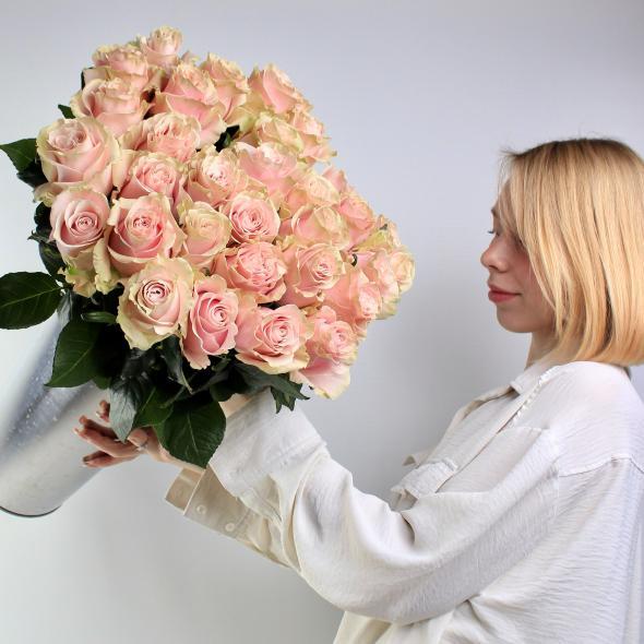 Роза Эквадор Pink Mondial 60 см