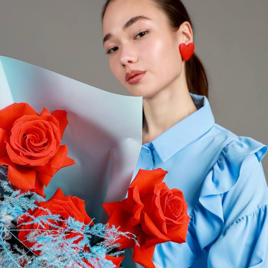 Букет Пылающий лёд