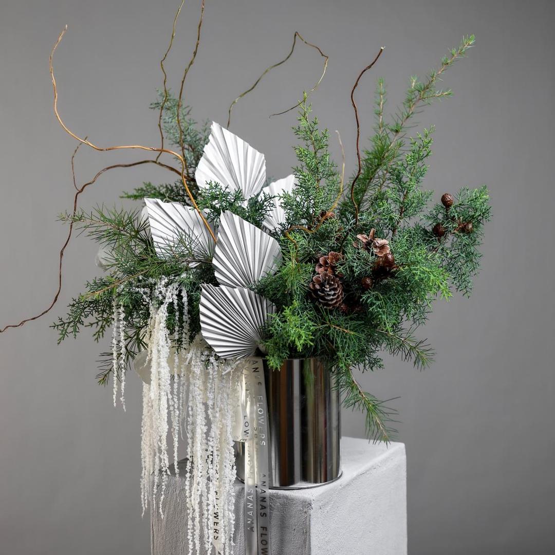 Композиция в банке Первый снег