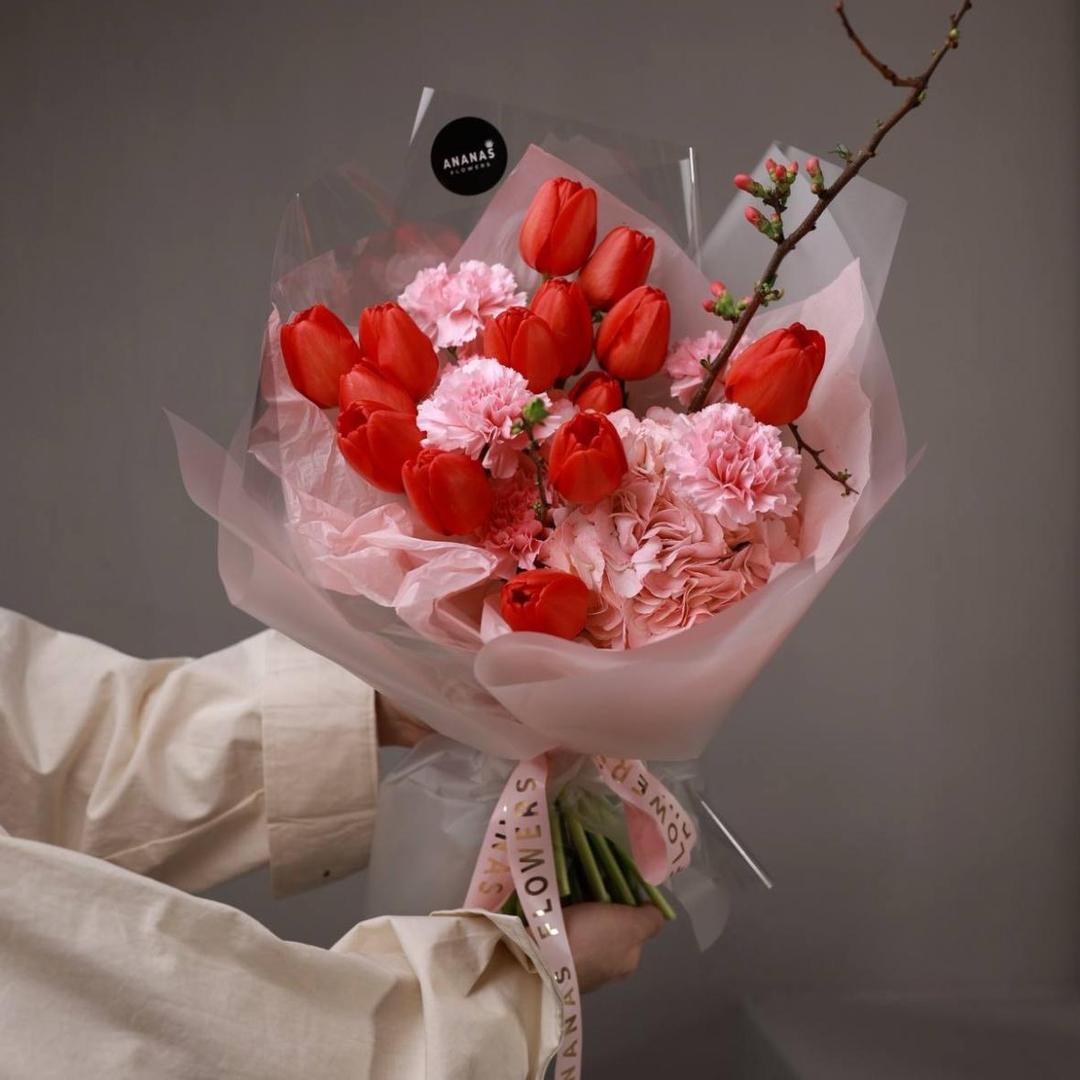 Букет Клубничный десерт