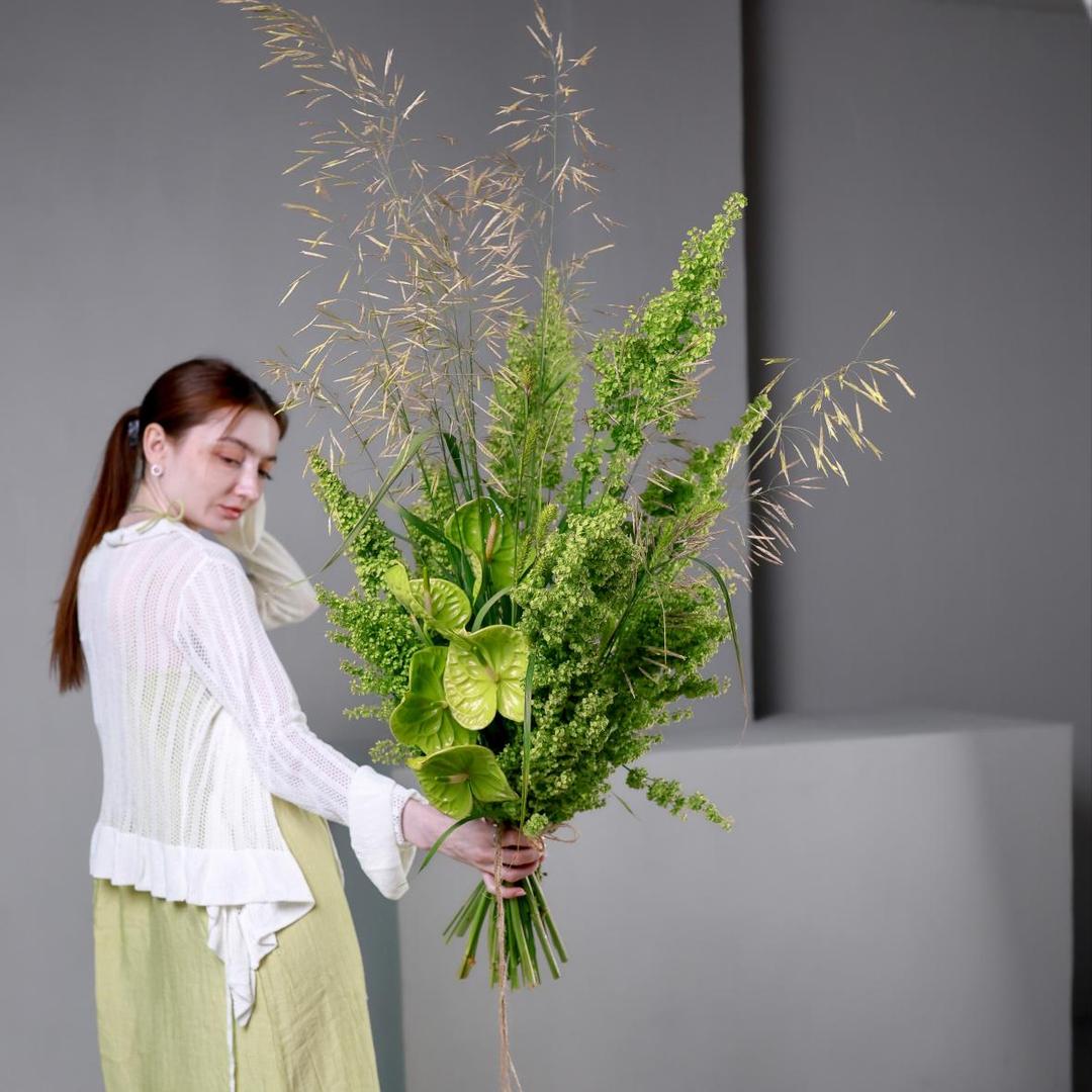 Авторский букет Сочная зелень
