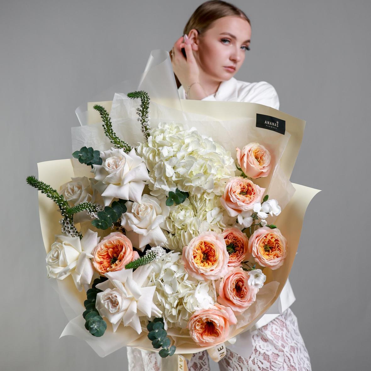 Букет Сочный персик