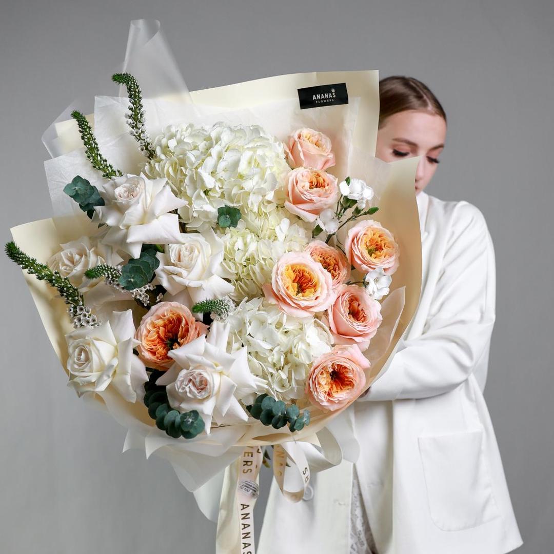 Букет Сочный персик