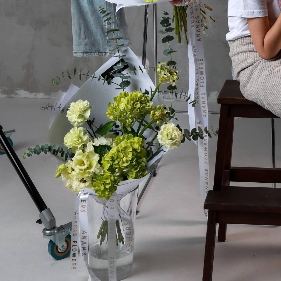 Букет Изумрудный город (в двух размерах)