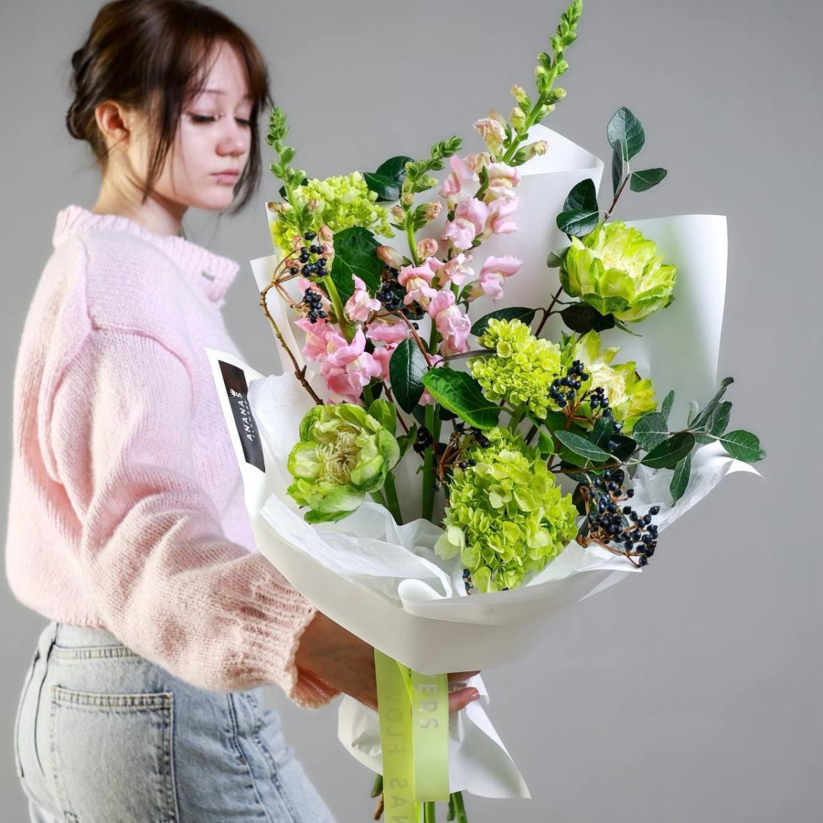 Букет Нежность экзотики