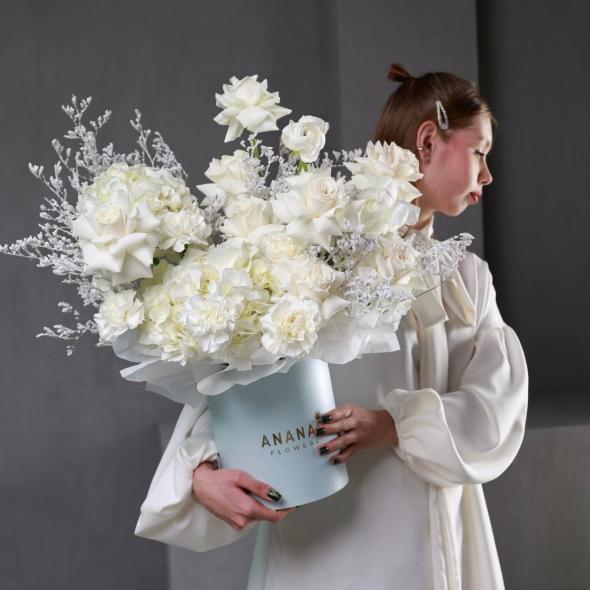 Композиция Нежный иней (в 2-х размерах) Композиция Нежный иней (в 2-х размерах)