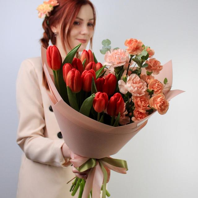 Букет В объятиях весны Букет В объятиях весны