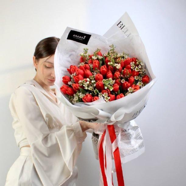 Букет Тюльпановый вальс Букет Тюльпановый вальс