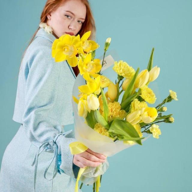 Букет Цветочное лимончелло Букет Цветочное лимончелло