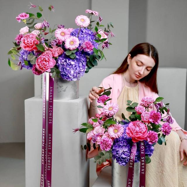 Композиция в банке Летний сад (в двух размерах) Композиция в банке Летний сад (в двух размерах)