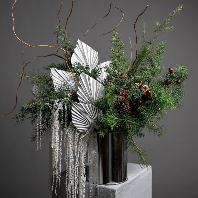 Композиция в банке Первый снег Композиция в банке Первый снег