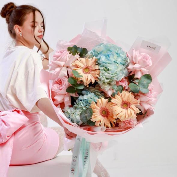 Букет Воздушный поцелуй Букет Воздушный поцелуй